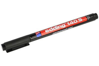 Marker; water resistant; 140S; 0,3mm; black; Edding