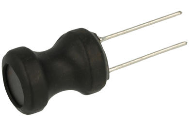 Inductor; wire vertical; D V0820.00k; 820uH; 420mA; 10%; 9x12mm; through-hole (THT); 5mm; 1ohm; Bochen; RoHS