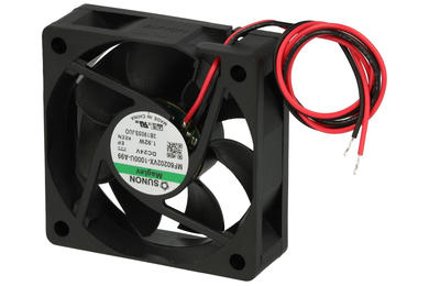 Fan; MF60202VX-1000U-A99; 60x60x20mm; magnetic Vapo; 24V; DC; 2,09W; 43,32m3/h; 39dB; 87mA; 5700RPM; 2 wires; Sunon; RoHS; 8÷27,6V; 300mm