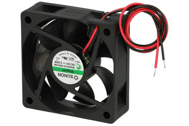 Fan; MF60201VX-1000U-A99; 60x60x20mm; magnetic Vapo; 12V; DC; 2,22W; 43,32m3/h; 39dB; 164mA; 5700RPM; 2 wires; Sunon; RoHS; 4,5÷13,8V; 300mm