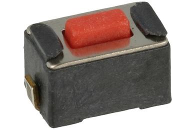 Mikroprzycisk; 3,5x6mm; 4,3mm; TSHA-3JL; powierzchniowy (SMD); 2 piny; 1,15mm; OFF-(ON); 50mA; 12V DC