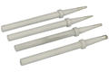 Soldering tip set; ZG-4P; cut sides; screwdriver; conical; AP2; fi 0,8mm; fi 0,5mm; Fixpoint
