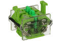 Styk pomocniczy; 2NO/S; 10A; 500V AC; zielony; plastik; wolno-przełączający; zwierny; panelowe LAS0-A1Y 22mm; Onpow; RoHS