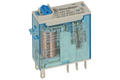 Relay; electromagnetic miniature; 46.52.9.024.0040; 24V; DC; DPDT; 8A; 250V AC; PCB trough hole; for socket; Finder; RoHS