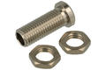 Banana socket; 4mm; 3115; uninsulated; through type; screwed; 16mm; nickel plated brass; RoHS