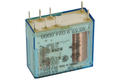 Relay; electromagnetic miniature; 40.52.9.024.0000; 24V; DC; DPDT; 8A; 250V AC; PCB trough hole; for socket; Finder; RoHS