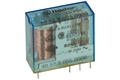 Relay; electromagnetic miniature; 40.52.9.005.0000; 5V; DC; DPDT; 8A; 250V AC; PCB trough hole; for socket; Finder; RoHS