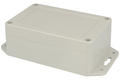 Enclosure; multipurpose; ZP120.80.45UJH TM; ABS; 120mm; 80mm; 45mm; IP65; light gray; hermetic; mounting brackets; with brass bushing; Kradex; RoHS