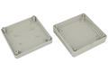 Enclosure; multipurpose; Z123AJW; ABS; 100mm; 100mm; 35mm; light gray; venting holes; Kradex; RoHS