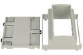 Enclosure; DIN rail mounting; ZD1005J; ABS; 89mm; 90mm; 65mm; light gray; Kradex; RoHS