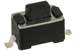 Mikroprzycisk; 3,5x6mm; 5mm; TS3603-5.0; powierzchniowy (SMD); 2 piny; 1,5mm; OFF-(ON); 50mA; 12V DC; 160gf; RoHS