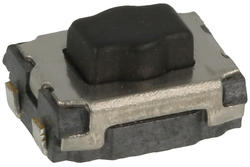 Mikroprzycisk; 3,7x6,1mm; 2,5mm; TS013-S300B2T25C; powierzchniowy (SMD); 2 piny; 0,5mm; OFF-(ON); 50mA; 12V DC; 300gf; RoHS