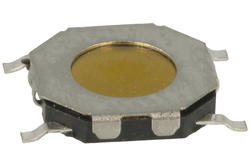 Mikroprzycisk; 5,2x5,2mm; 0,8mm; TD-14XA; powierzchniowy (SMD); 4 piny; 0mm; OFF-(ON); 50mA; 12V DC; 160gf