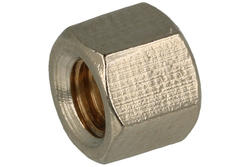 Spacers; DMM4WW5; M4; internal/internal; 5mm; screwed spacer sleeve; hexagonal; brass; RoHS