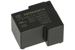 Przekaźnik; elektromagnetyczny przemysłowy; HF2150-1A-12DE; 12V; DC; 1 styk zwierny; 30A; do druku (PCB); Hongfa; RoHS