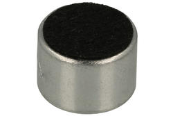 Capacitive microphone; KPCM18WB; 62 dB; 4,5V; dia. 9,7mm; surface mounted (SMD); soldering pads; 6,5mm; KEPO; RoHS