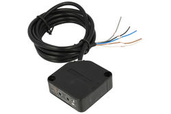 Sensor; photoelectric; BEN500-DFR AC/DC; relay; NO/NC; diffuse type; 0,5m; 12÷240V; AC/DC; 3A; cuboid; 18x50mm; with 2m cable; adjustable; TriHero; RoHS