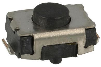 Tact switch; 2,9x3,9mm; 2mm; TS0304-1,8; surface mount; 2 pins; 0,3mm; OFF-(ON); 50mA; 12V DC; 160gf; KLS; RoHS
