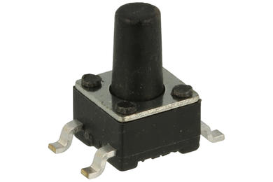 Tact switch; 4,5mm; 7mm; TS4502 7.0; surface mount; 4 pins; 5mm; OFF-(ON); 50mA; 12V DC; 180gf; KLS; RoHS