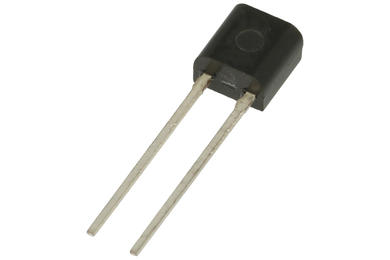 Sensor; temperature; PT100; resistive; SOD70(TO92-2); PT100; through hole; 100Ohm; -50÷150°C; RoHS