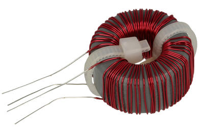 Inductor; wire toroidal with current compensation; DTS-20/15/0,7; 2x15mH; 0,7A; fi 21,5/12,5x20; through-hole (THT); 2x0,24ohm; Feryster