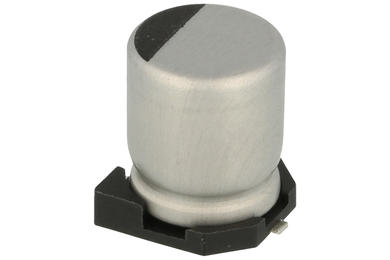 Capacitor; electrolytic; 220uF; 16V; VT1; KES220u16V; 20%; diam.6,3x7,7mm; surface mounted (SMD); tape; -55...+105°C; 3000h; Leaguer; RoHS