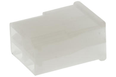 Connector cover; 6,3x0,8mm; flat female; uninsulated; OK-4F; clear; straight; 4 ways