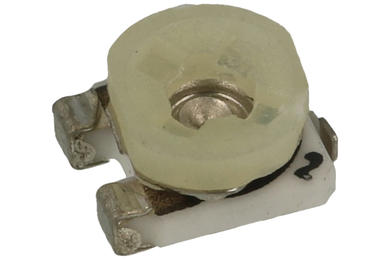 Potentiometer; mounting; single turn; SMD3-101; 100ohm; linear; 25%; 0,1W; surface mounted (SMD); cermet; SMD; RoHS