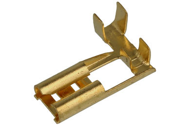 Konektor; 4,8x0,8mm; płaski nasuwka; nieizolowany; kątowy; proste; na przewód; 0,5÷1,5mm2; zaciskany; 1 tor