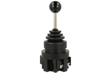 Switch; joystick; YM-11/2F; (ON)-OFF-(ON); 3 positions; momentary; panel mounting; screw; 10A; 250V AC; 2 ways; 30mm; 40mm; Yumo; RoHS