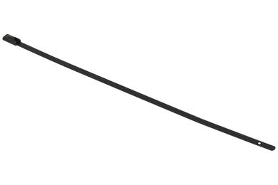 Ties; for cables; BC44-200; 200mm; 4,6mm; black; Stainless steel; RAYCHEM RPG; RoHS