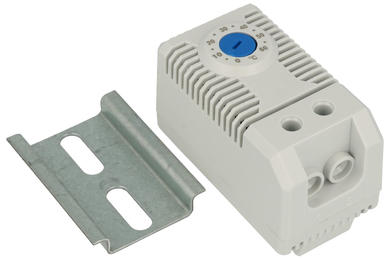 Bimetallic temperature controller; CL-TMZ-1141-F; 250V; AC; 10A; -20÷80°C; mechanical NO; Assmann; RoHS; bimetallic; 0÷60°C; DIN rail mounted