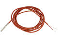 Czujnik; temperatury; 1-FS-PT100-3K; rezystancyjny; z obudową; cylindryczny metalowy; PT100; z przewodem 3mb; fi 6x50mm; 100Ohm; -50÷250°C; IP67; Mr Elektronika; RoHS