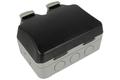 Control box; MP2GEC; grey; plastic; IP66; double; Greegoo; RoHS