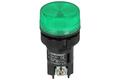 Indicator; GB2-EV163; 22mm; neon bulb 250V backlight; green; screw; black; 40mm; Greegoo; RoHS