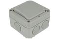 Switch; in box; MP12; ON-ON; grey; no backlight; screw; 2 positions; 20A; 250V AC; Greegoo