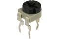 Potentiometer; mounting; horizontal; single turn; RM-p2,5x5-504; 500kohm; linear; 30%; 0,1W; through-hole (THT); carbon film; RM065; RoHS