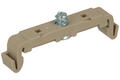 Rail mounting bracket; PMH; 10mm; polyamide; green; Dinkle; RoHS