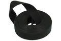 Hook and loop tape; BLACK-20mmX5m; black; 5000mm; 20mm; velcro; Neku