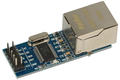 Moduł rozszerzeniowy; moduł sieciowy Ethernet; ENC28J60; 3,3V; SPI; Ethernet RJ-45; kołkowe; -40...+85°C