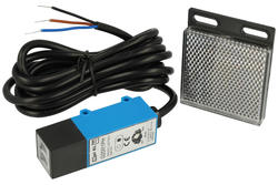 Czujnik; fotoelektryczny; G20-R1PH; PNP; NO/NC; refleksyjny (z lustrem); 1m; 10÷30V; DC; 200mA; prostopadłościenny; 20x20mm; z przewodem 2mb; π pi-El; RoHS