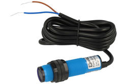 Sensor; photoelectric; G18-D10AK; two-wire; NO; diffuse type; 0,1m; 90÷250V; AC; 300mA; cylindrical plastic; fi 18mm; with 2m cable; π pi-El; RoHS