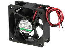 Fan; MF60252V3-1000U-A99; 60x60x25mm; magnetic Vapo; 24V; DC; 0,96W; 27,18m3/h; 16,7dB; 22mA; 3100RPM; 2 wires; Sunon; RoHS; 8÷27,6V; 300mm