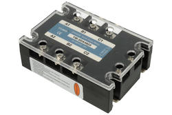 Przekaźnik; SSR (półprzewodnikowy); 3-fazowy; YM-3DA4825; 3÷32V; DC; 25A; 48÷480V; AC; przełączanie w zerze; SCR (tyrystor); śrubowy na panel; 3 styki zwierne; Yumo; RoHS