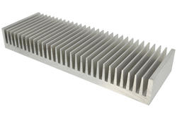 Heatsink; C30043/10; plain; 100mm; ribbed; 300mm; 43mm; Firma Piekarz