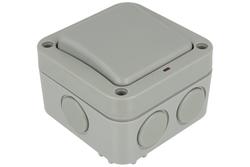 Switch; in box; MP12; ON-ON; grey; no backlight; screw; 2 positions; 20A; 250V AC; Greegoo