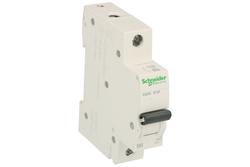 Over current breaker; modular; A9K01106; 6A; 230V AC; 1 way; B; DIN rail mounted; screw; Schneider Electric; RoHS