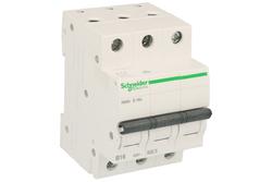 Over current breaker; modular; A9K01316; 16A; 230V AC; 3 ways; B; DIN rail mounted; screw; Schneider Electric; RoHS