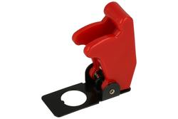 Safety guard; T-CAP-R1; red; plastic; T series toggle; KN3 series toggle; RoHS