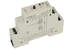 Przekaźnik; instalacyjny; bistabilny; PBM-01; 230V; AC; 1 styk zwierny; 1 cewka; 16A; 230V AC; na szynę DIN35; Zamel; RoHS